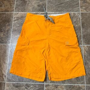 Gramicci Board Shorts Mens Small Orange Swim Beach